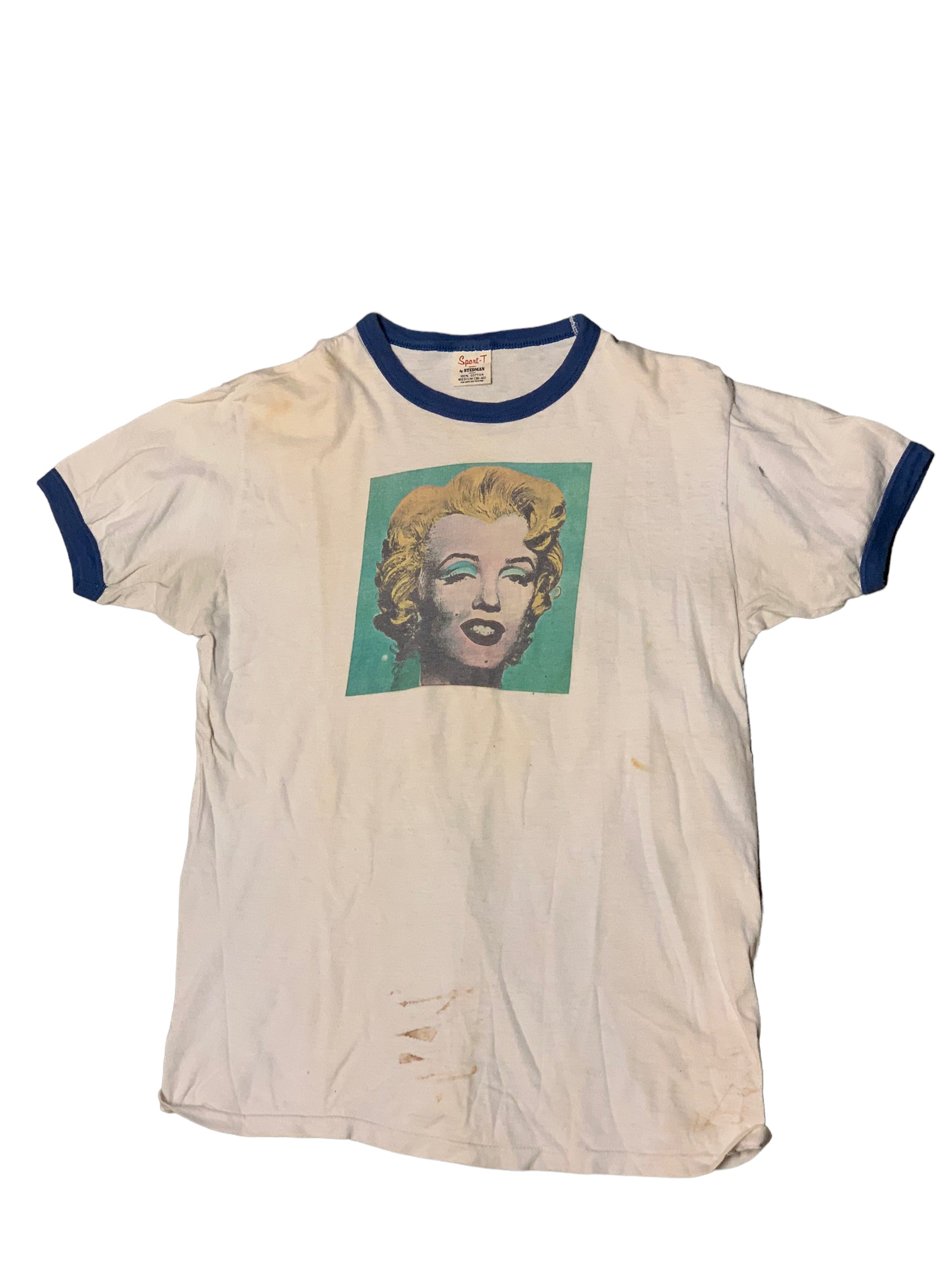 Andy Warhol ヴィンテージ ラグラン スリーブ Tシャツ Andy Warhol ヴィンテージ ラグラン スリーブ Tシャツ