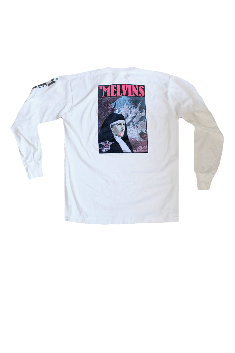 Vintage 90's Melvins Frank Kozik Nun Long Sleeve T-Shirt