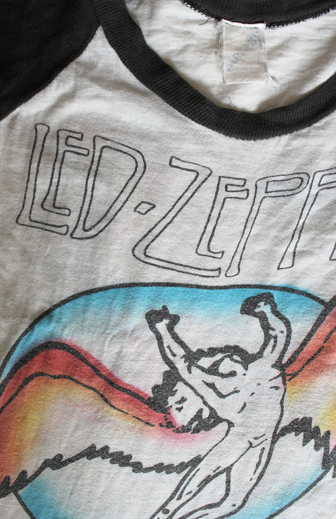 Vintage 70's Led Zeppelin Ringer T-Shirt