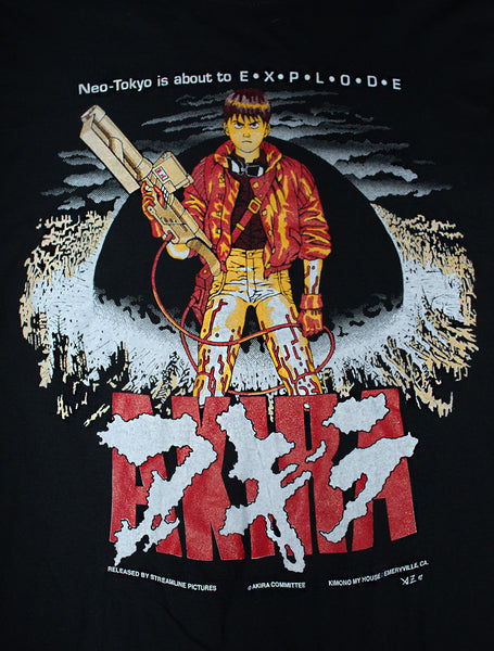 Vintage 90's Deadstock AKIRA Rare Anime Long Sleeve T-Shirt