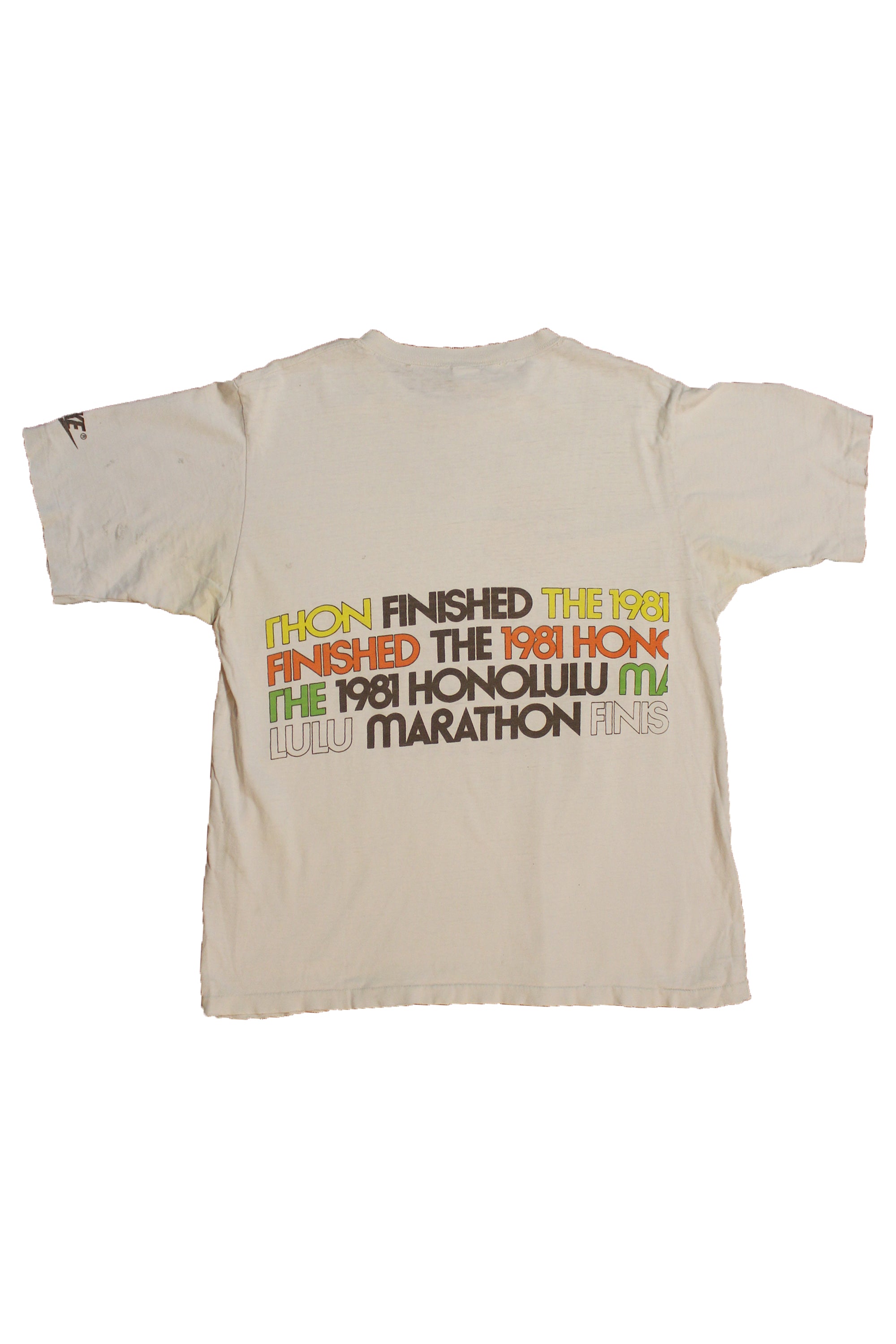 Vintage 1981 Honolulu Marathon T-Shirt – Afterlife Boutique