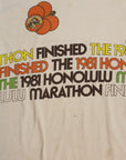 Vintage 1981 Honolulu Marathon T-Shirt