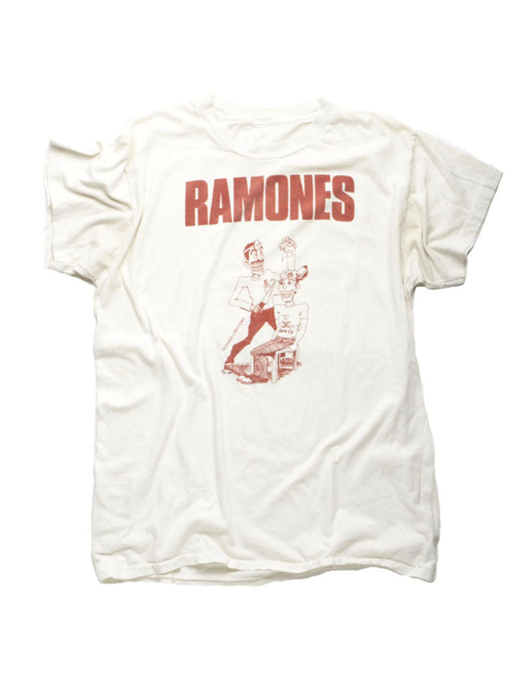 Ramones Teenage Lobotomy Vintage T Shirt 1980 s Afterlife Boutique