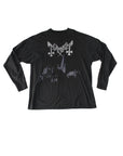 Vintage Mayhem Black Metal Death Long Sleeve T-Shirt