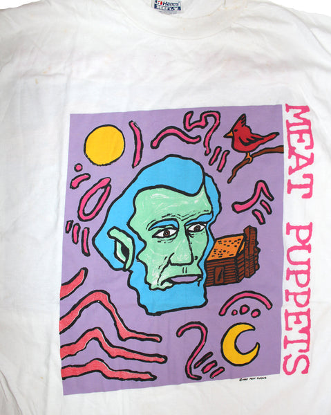 80s vintage meat puppets tshirts-