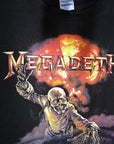 Vintage 80's Megadeth Cut T-shirt