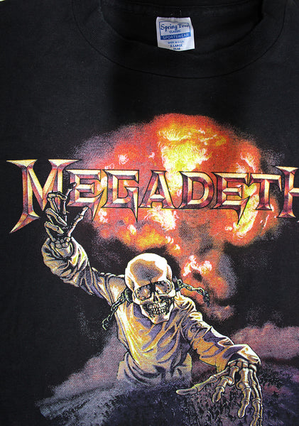 Vintage 80's Megadeth Cut T-shirt – Afterlife Boutique