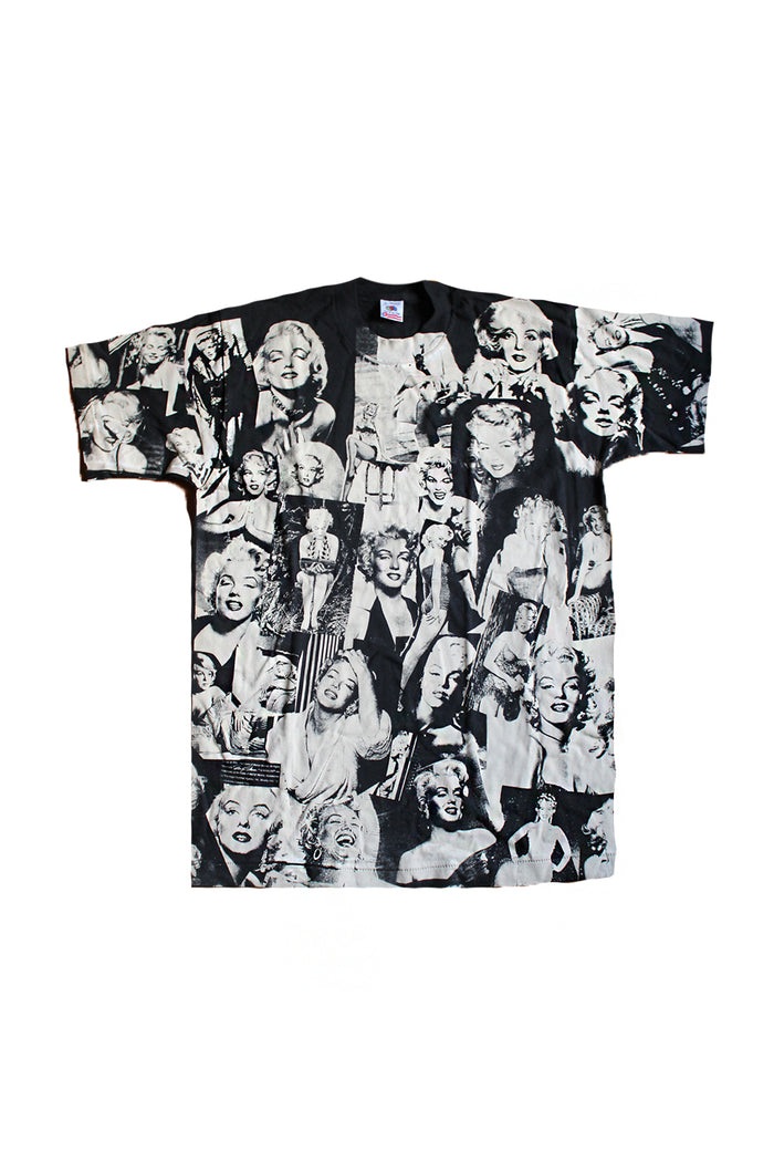 Vintage 90's Deadstock Marilyn Monroe All Over Print T-Shirt
