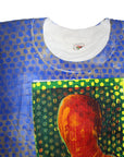 Vintage 90's Michael Rios Hand Painted Art Miles Davis Deadstock T-Shirt