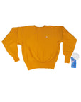 Vintage 90's Deadstock Champion Reverse Weave Mustard Yellow