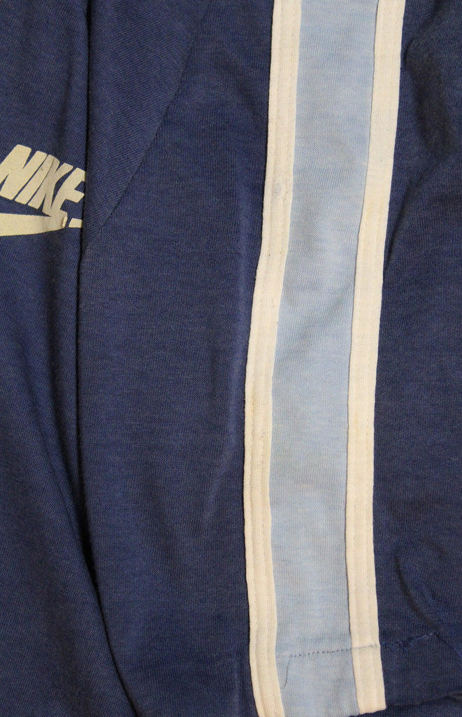 Vintage 1980's Nike Stripe Shoulder T-Shirt