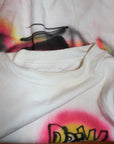Vintage 60's Original Airbrush Drag Racing Hot Rod Art Sweatshirt "The Stocker"