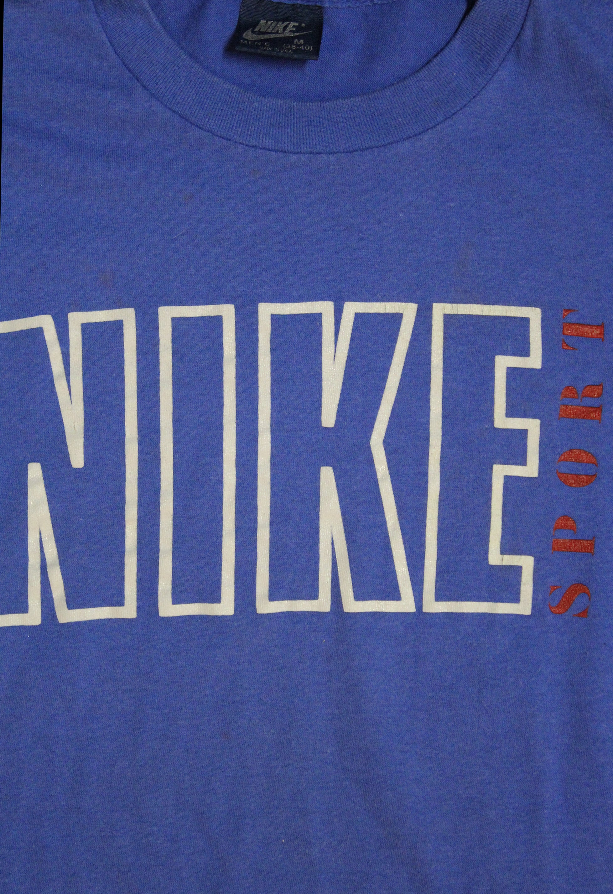 ウェア VINTAGE NIKE SPORT SPORT 80s MADE IN USA Vintage 1980's Nike Sport T-shirt – Afterlife Boutique
