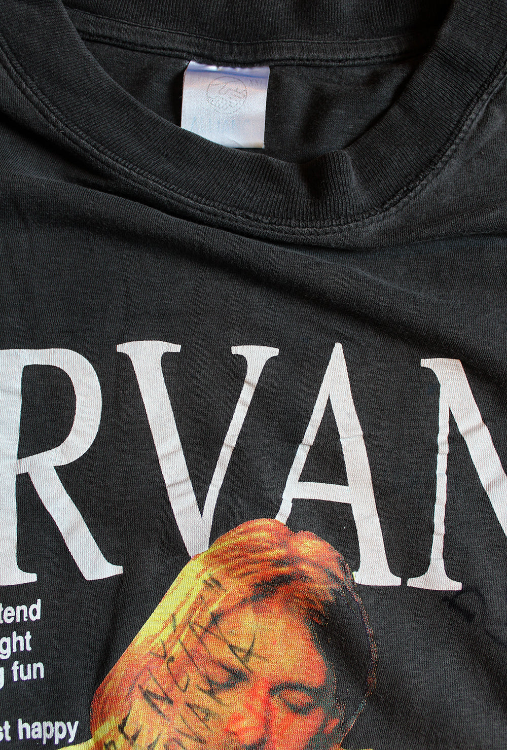 Vintage Kurt Cobain Nirvana 171 Washington Lake BLVD Memorial Park