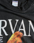Vintage Kurt Cobain Nirvana 171 Washington Lake BLVD Memorial Park T-shirt ///SOLD///