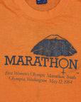 Vintage 1984 Nike 1st Women's Olympic Marathon Trials T-Shirt