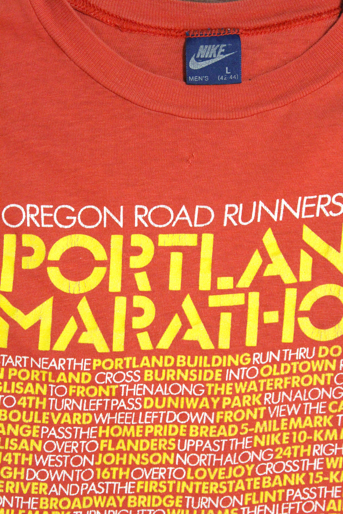 Vintage 1985 Nike Portland Marathon Long Sleeve T-shirt