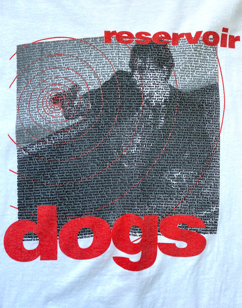 Vintage 90's Reservoir Dogs Movie T-Shirt ///SOLD///