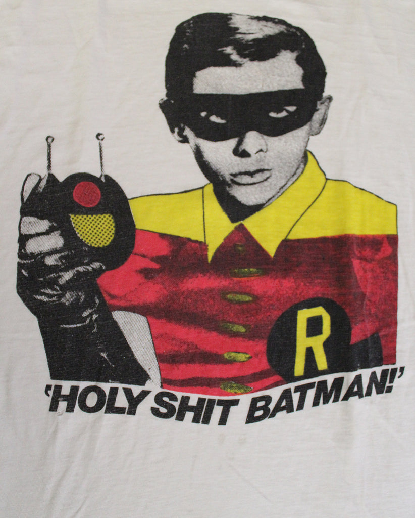 Vintage 80's Robin 'Holy Shit Batman' T-Shirt
