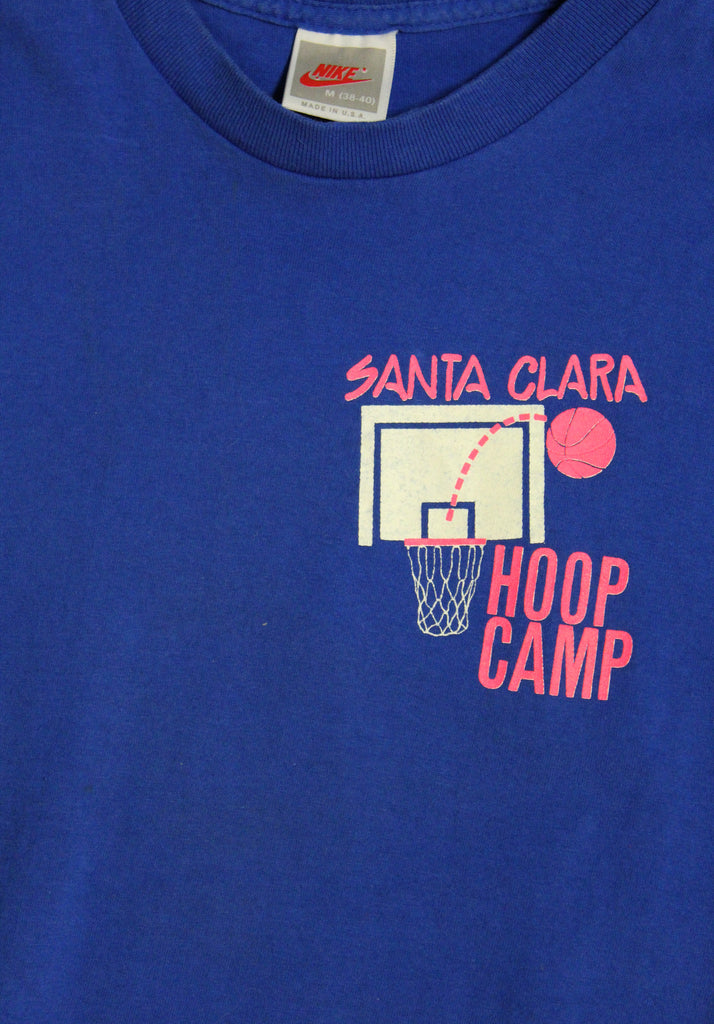 Vintage 1990's Nike Santa Clara Hoop Camp T-Shirt