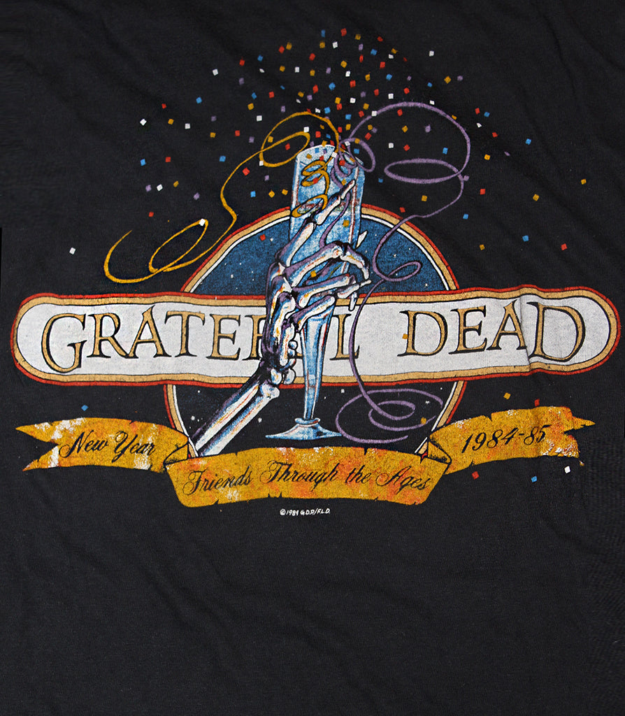 Vintage 80's Grateful Dead  New Year SF T-Shirt