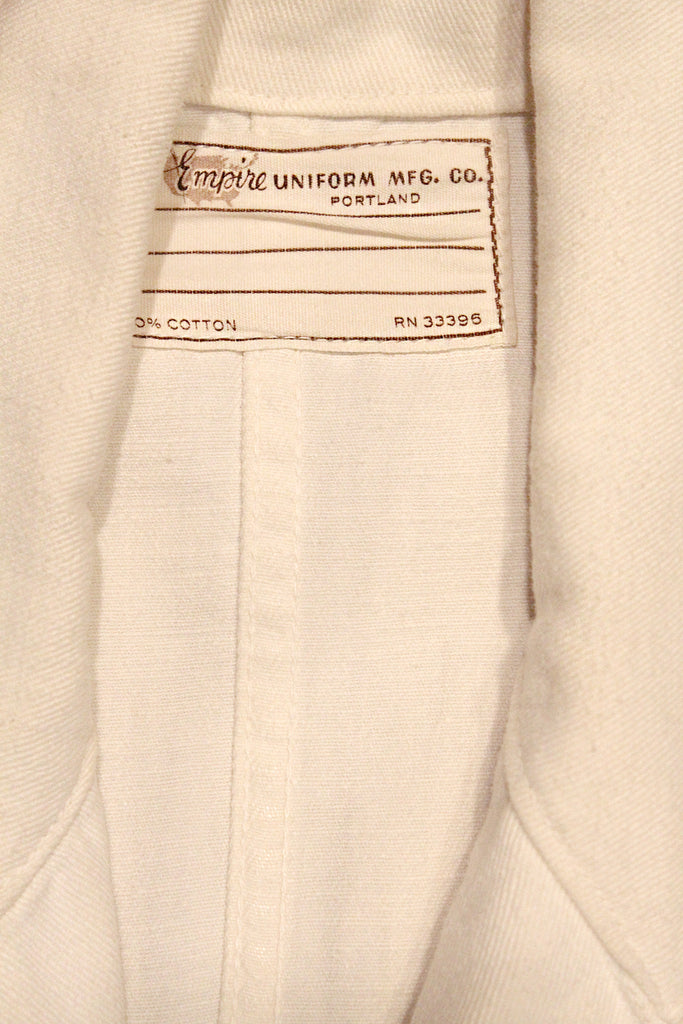 Vintage 40's Chain Stitch Shop Coat