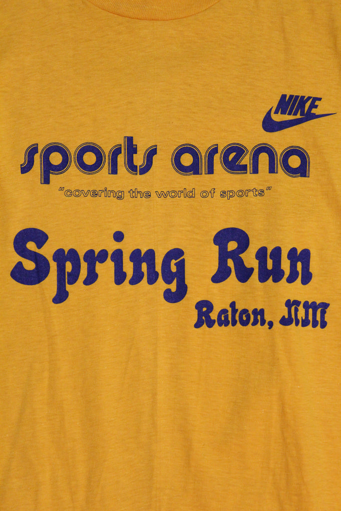 Vintage 1970's Deadstock Nike Pinwheel Tag Sports Arena T-Shirt