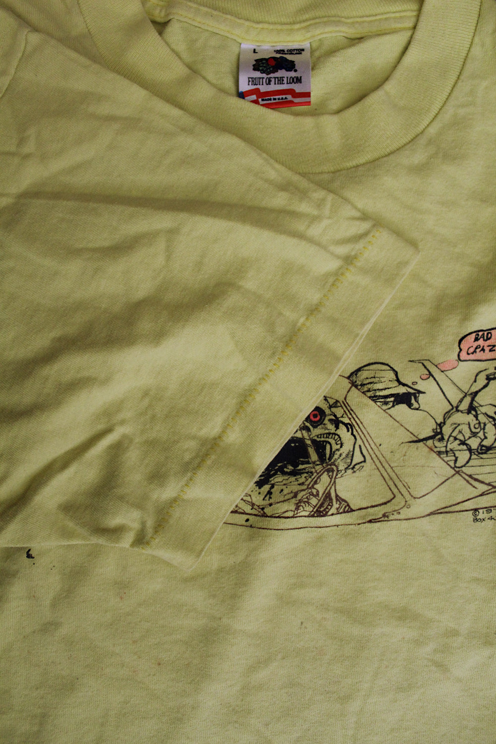 Vintage 90's Fear And Loathing In Las Vegas Ralph Steadman T