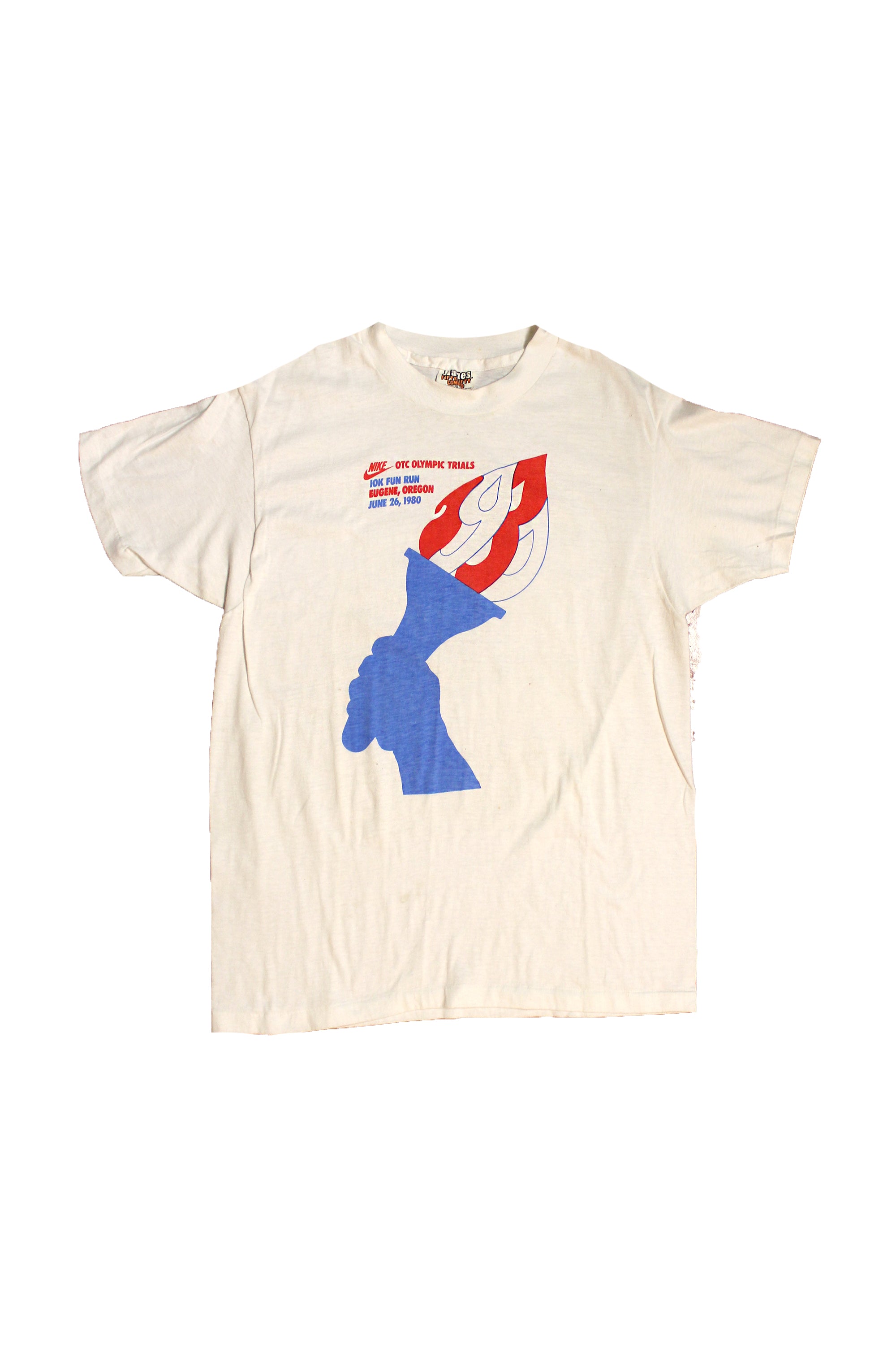 Vintage Adidas USA Trials 1976 Eugene shops T-Shirt