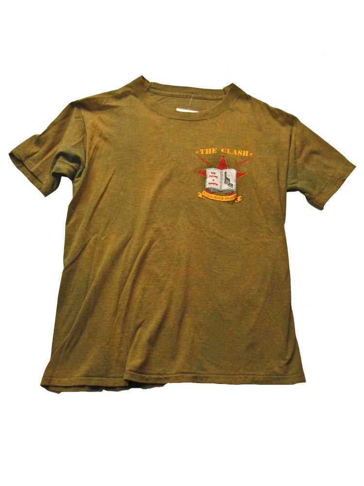The Clash North American Tour Vintage T-Shirt 1982 – Afterlife
