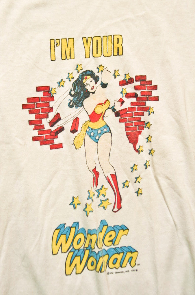 Vintage 1978 I'm Your Wonder Woman T-Shirt