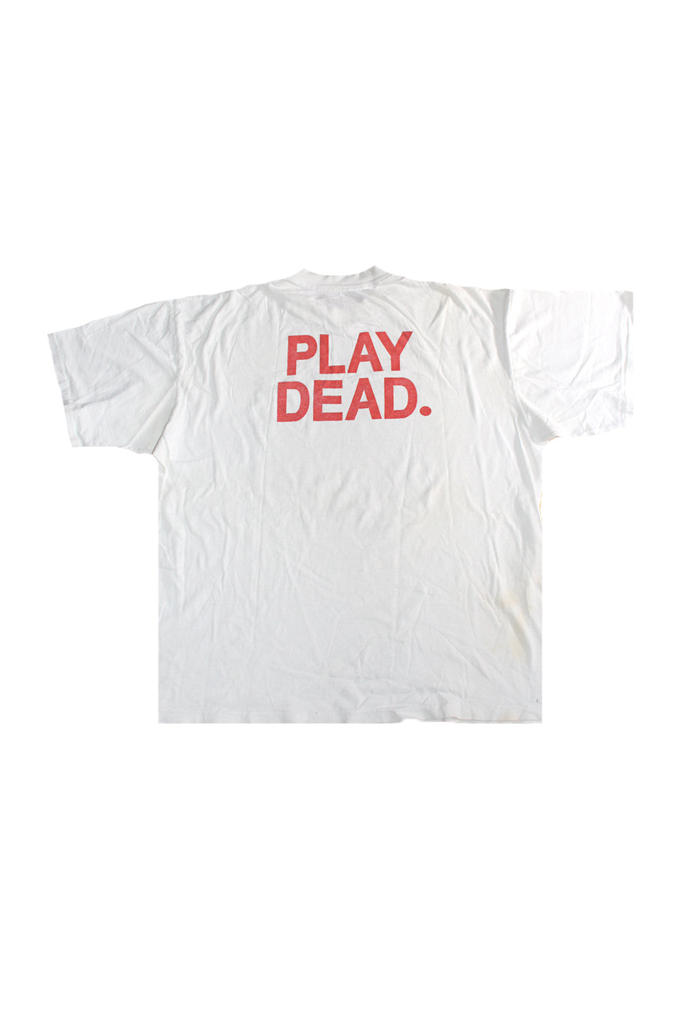 Play Dead Tシャツ ホワイト Vintage 90's Grateful Dead Bear in the Woods, Play Dead T-Shirt