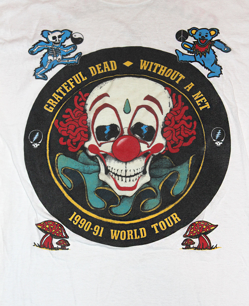 GRATEFUL DEAD EUROPEAN TOUR 1990 ツアーTシャツ GRATEFUL DEAD