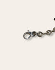 925 Sterling Silver Heavy Artisan Handmade Chain Link Bracelet | Dual Link Bracelet