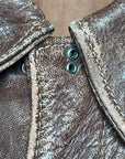 Vintage WWII USAAF A-2 Horsehide Bomber Jacket | 1940s Sz 38 Leather Flight Jacket