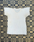 Vintage 1960’s Fruit Of The Loom Cotton T-Shirt | Heritage Blank Antique White Undershirt