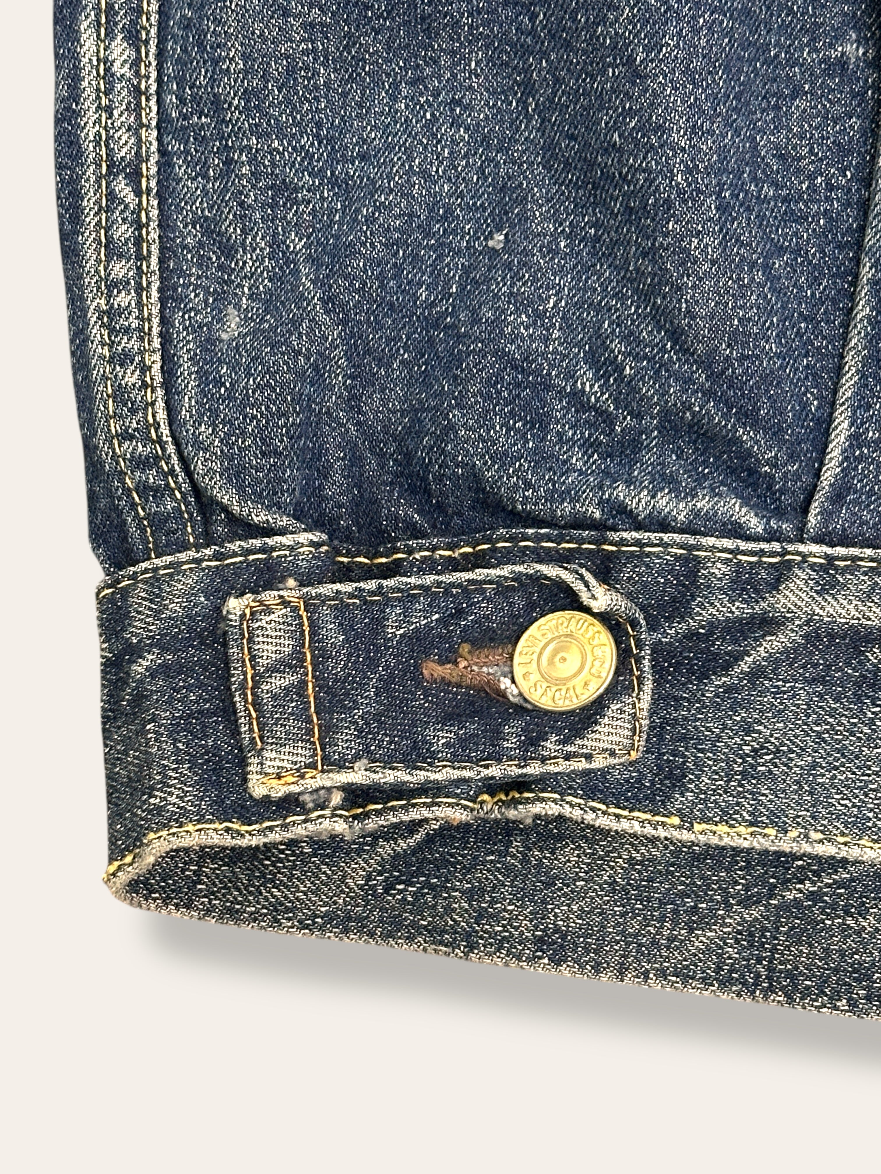 Vintage 1950's Levi's 507XX Type 2 Denim Jacket 42 – Afterlife