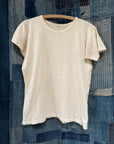 Vintage 1940’s Pilgrim Thin Cotton T-Shirt | Heritage Blank Antique White
