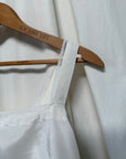 Vintage 1930’s Ivory Silk Slip Set | Minimal Slip Camisole & Skirt Set