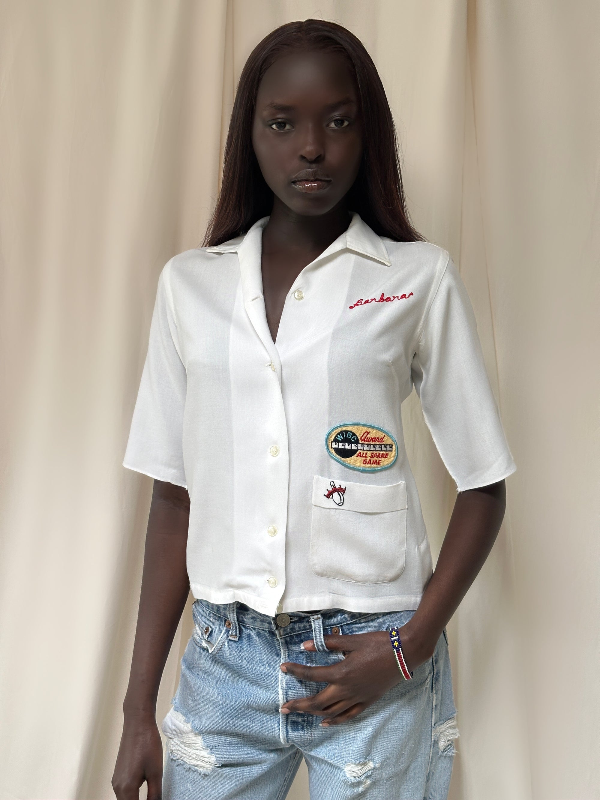 Vintage 1950’s Rayon Bowling Shirt