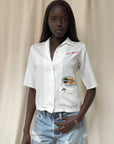 Vintage 1950’s Rayon Bowling Shirt