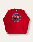 Vintage 1980’s Grateful Dead Blues For Allah Jeff Bedrick Long Sleeve  T-Shirt