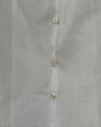Vintage Edwardian Organza Cotton Blouse