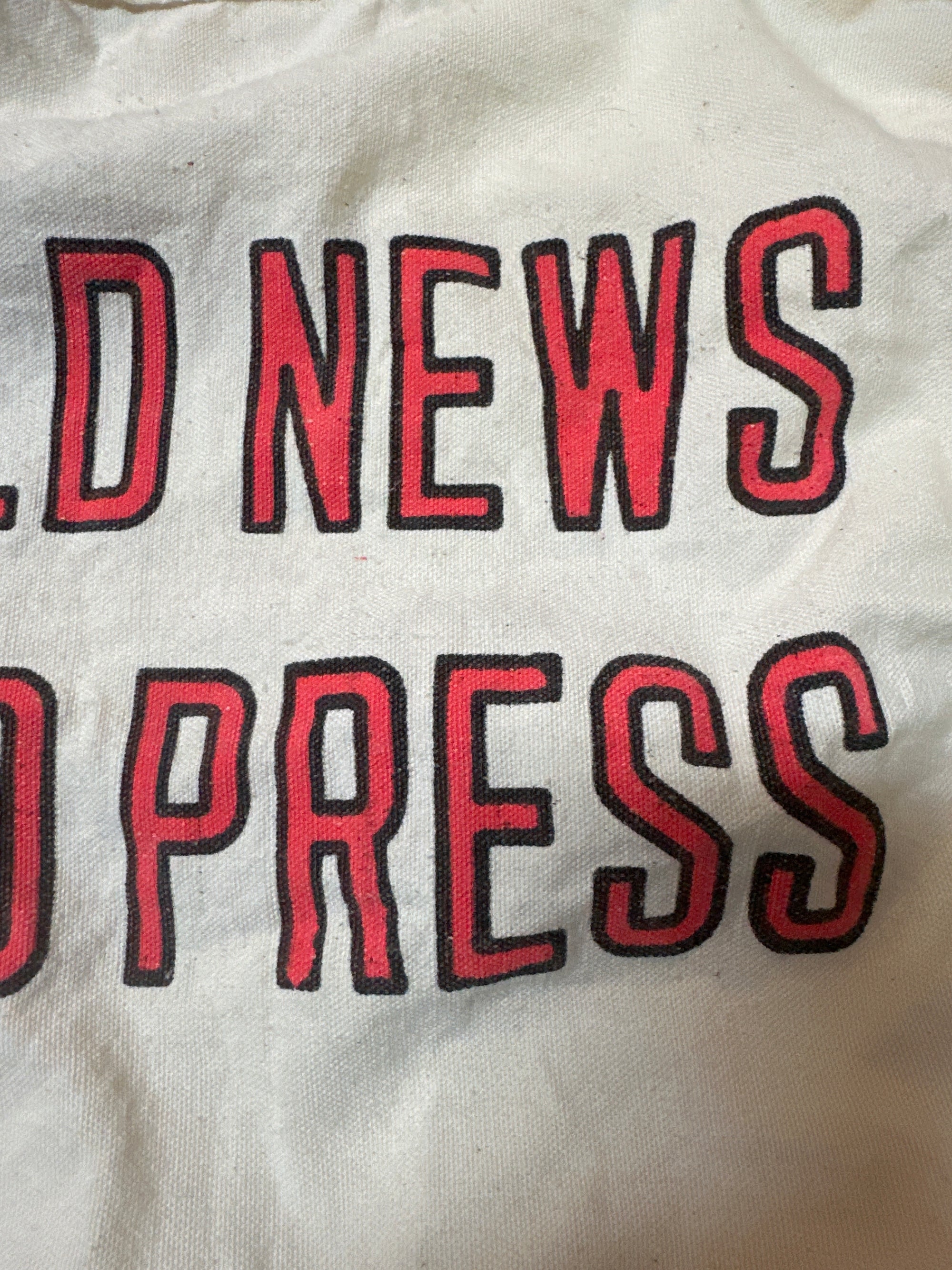 Vintage 1960-70’s Springfield Newspaper Bag