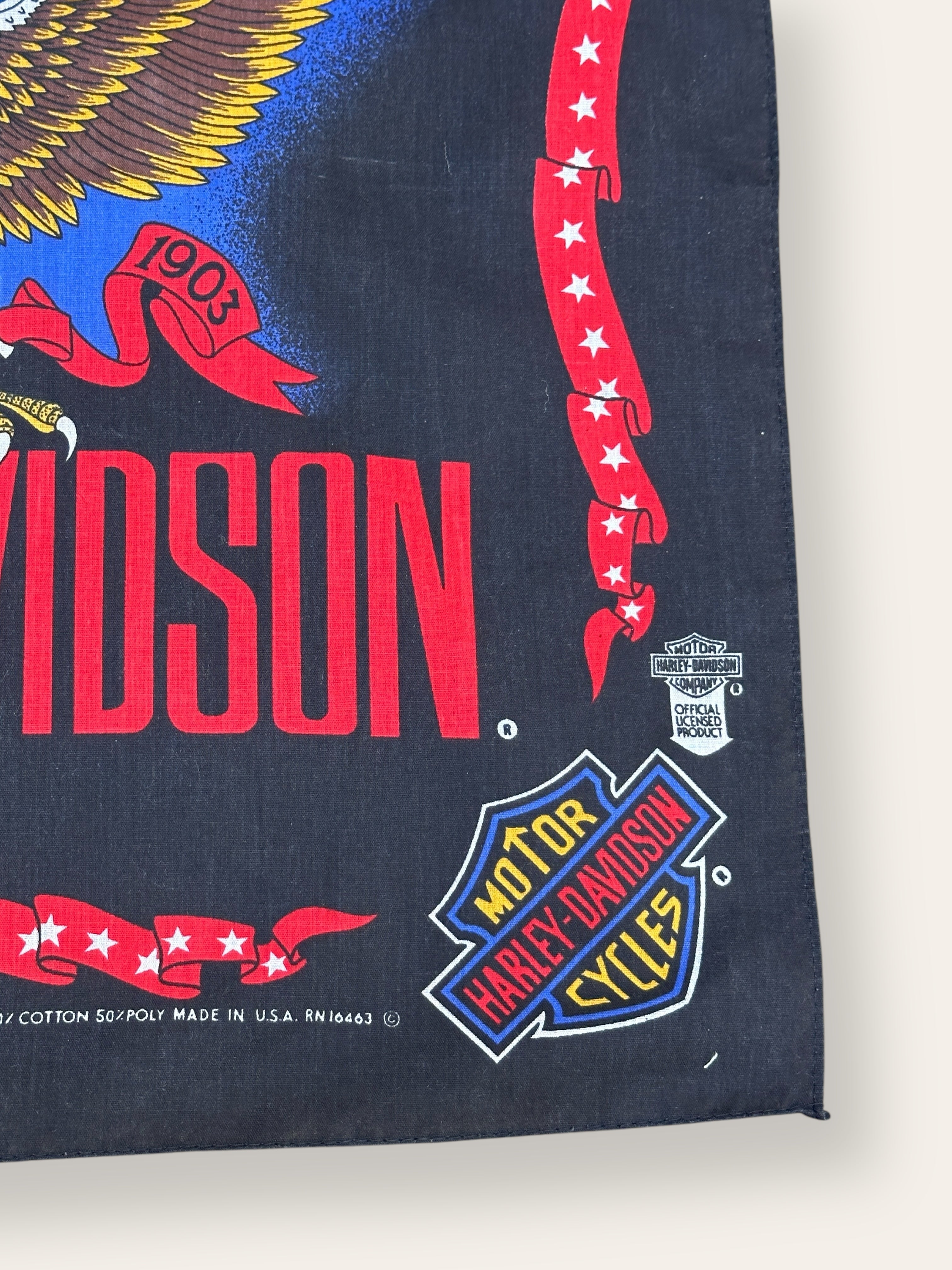 Vintage 1980's- 1990's Harley Davidson Eagle Bandana – Afterlife