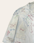 Vintage 1940’s Embroidered Signature Autograph Jacket | Class Autograph Coat