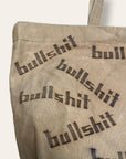Vintage 1970’s BS Canvas Tote Bag | Original Writing