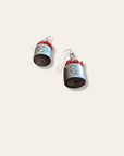 Vintage Santo Domingo Nestoria Coriz Coral Earrings