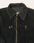 Vintage 1963 Corduroy School Sport Chain Stitch Jacket