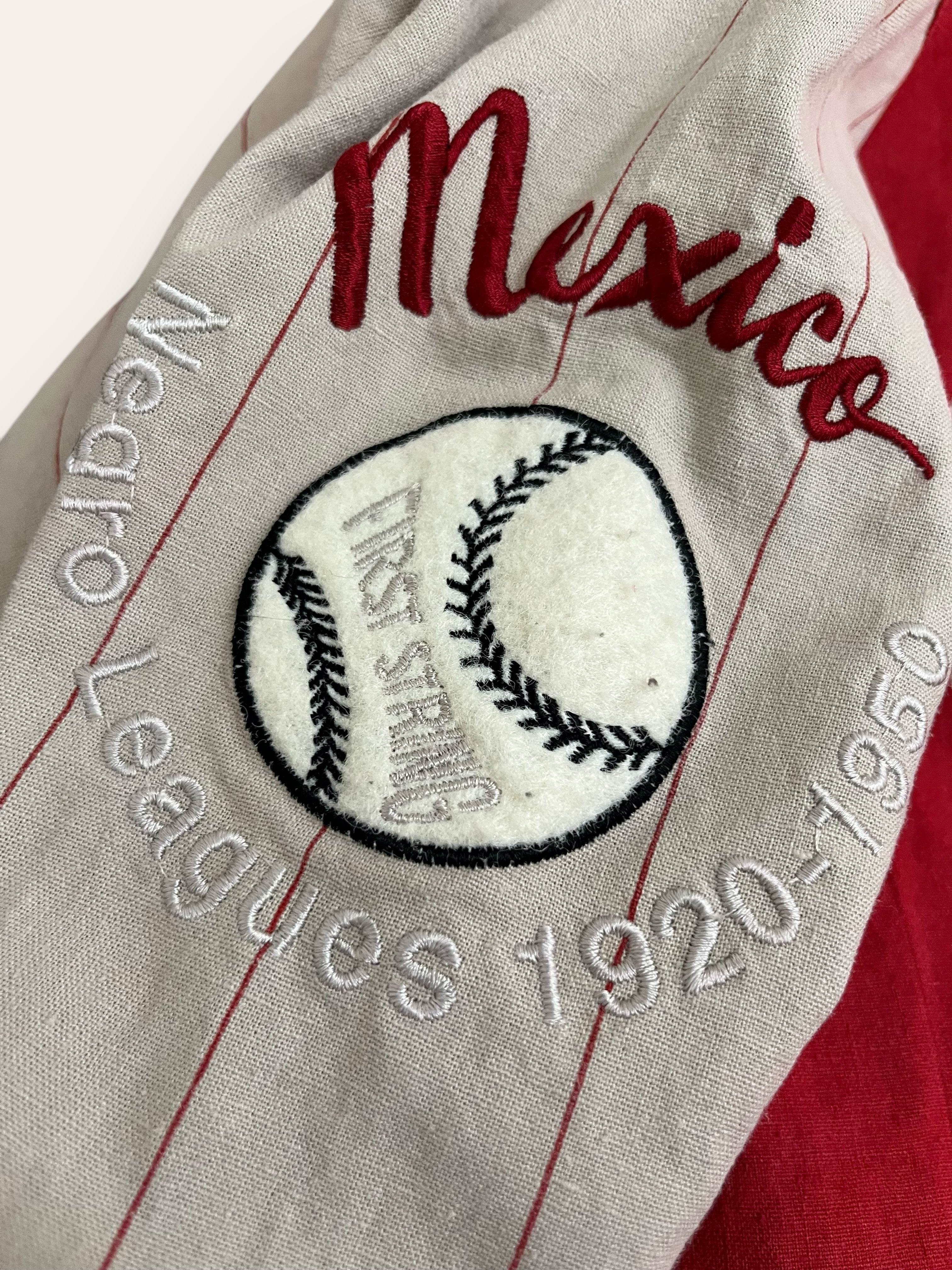 F*n様 最終価格！50s メキシカンジャケット Vintage 1990's Mirage Mexico Negro Leagues Jacket – Afterlife Boutique